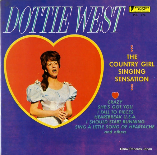 WEST, DOTTIE the country singing sensation PO-274