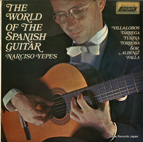 YEPES, NARCISO the world of the spanish guitar SPA179