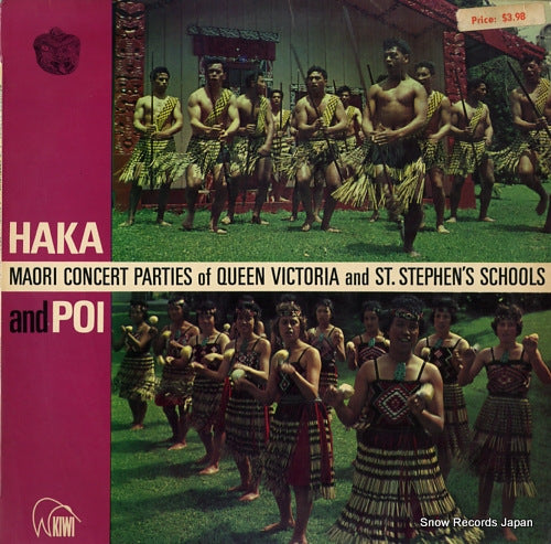QUEEN VICTORIA SCHOOL haka and poi LC-18