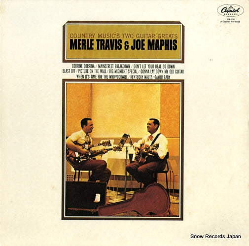 TRAVIS, MERLE, AND JOE MAPHIS merle travis & joe maphis SM-2102