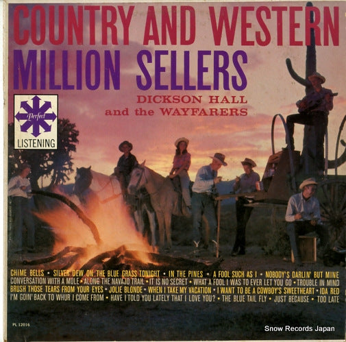 HALL, DICKSON, AND THE WAYFARERS country and western million sellers PL12016