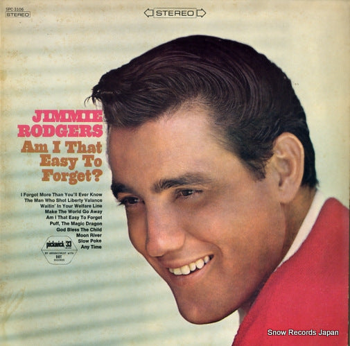 RODGERS, JIMMIE am i that easy to forget? SPC-3106