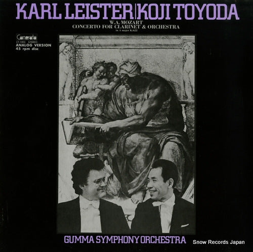 LEISTER, KARL mozart; concerto for clarinet & orchestra CT-1003
