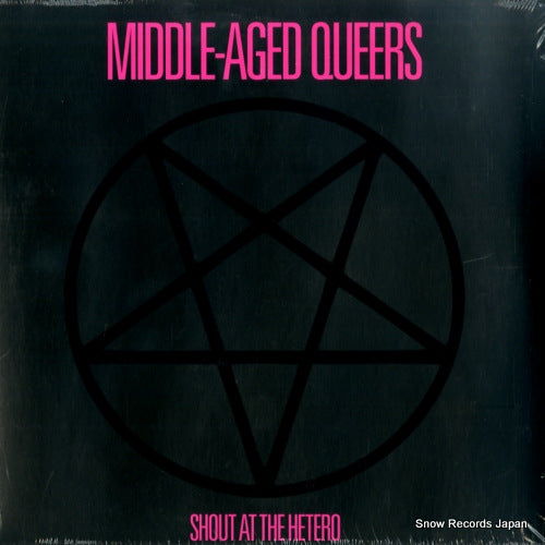 MIDDLE-AGED QUEERS shout at the hetero SAY-10102