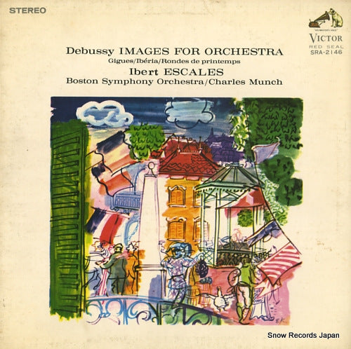 MUNCH, CHARLES debussy; images for orchestra SRA-2146