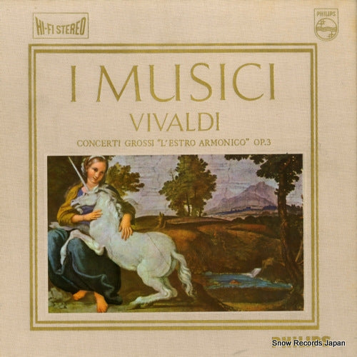 I MUSICI vivaldi; concerti grossi "l'estro armonico" op.3 SFL-7617