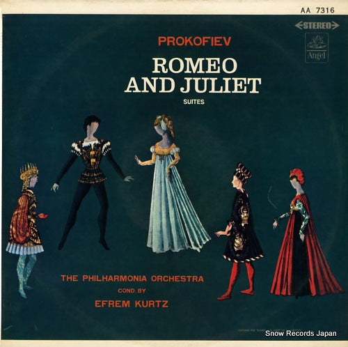 KURTZ, EFREM prokofiev; romeo and juliet AA7316