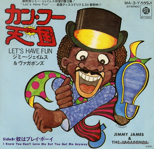JAMES, JIMMY, AND THE VAGABONDS let's have fun MA-3-Y