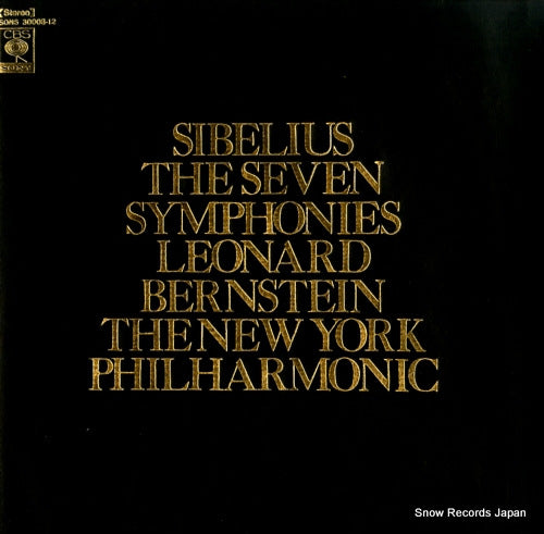 BERNSTEIN, LEONARD sibelius; the seven symphonies SONS30008