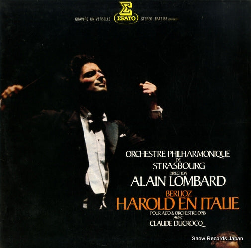LOMBARD, ALAIN berlioz; harold en italie ERA2165