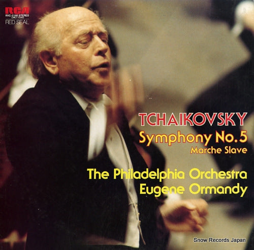 ORMANDY, EUGENE tchaikovsky; symphony no.5 marche slave RVC-2185