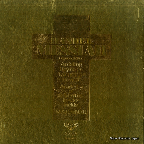 MARRINER, NEVILLE handel; messiah, a sacred oratorio SLA6169