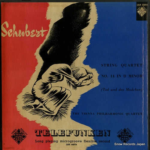 VIENNA PHILHARMONIC QUARTET schubert; string quartet no.14 LGX66016