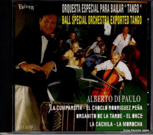 DI PAULO, ALBERTO orquesta especial para bailar "tango" 421.079