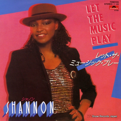 SHANNON let the music play 7DM0106