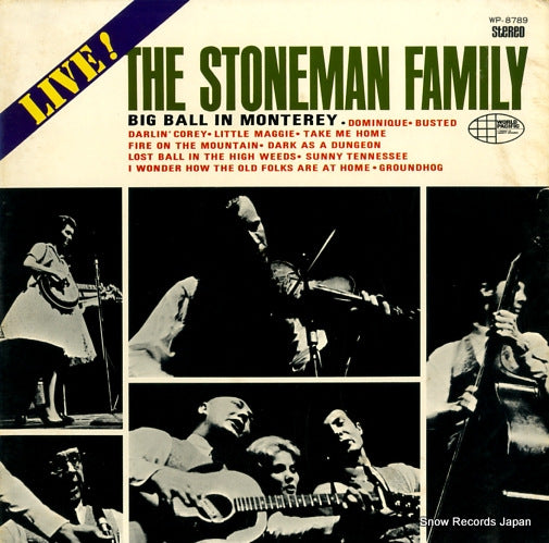 STONEMAN FAMILY, THE big ball in monterey live WP-8789