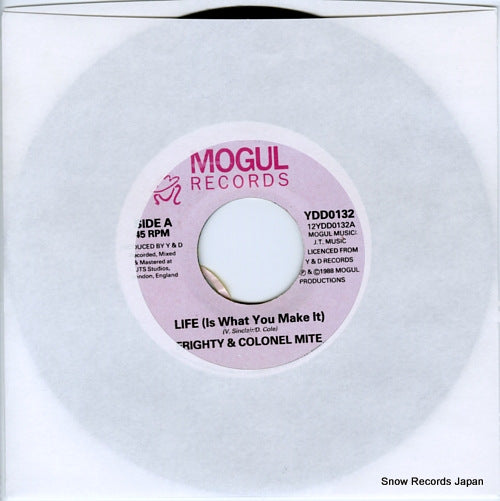 FRIGHTY, AND COLONEL MITE life(is what you make it) YDD0132