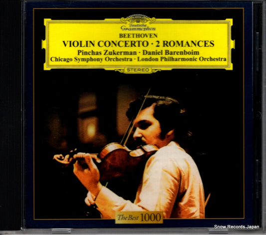ZUKERMAN, PINCHAS beethoven; violin concerto UCCG-5064