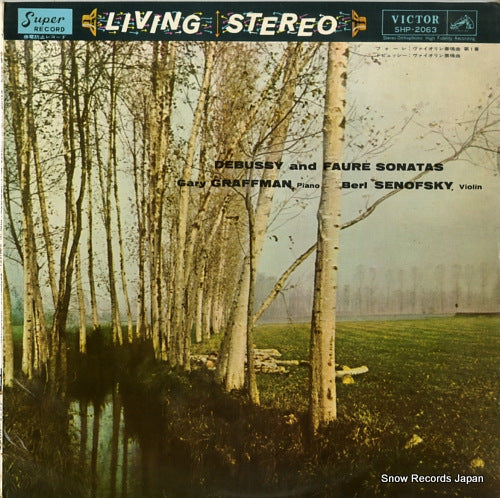 SENOFSKY, BERL debussy and faure sonatas SHP-2063