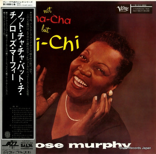 MURPHY, ROSE not cha-cha but chi-chi MV2613
