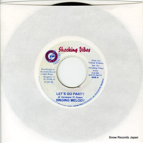 SINGING MELODY / BLACK TALONT A.K.A VCR let's go party DSRASIDE-136