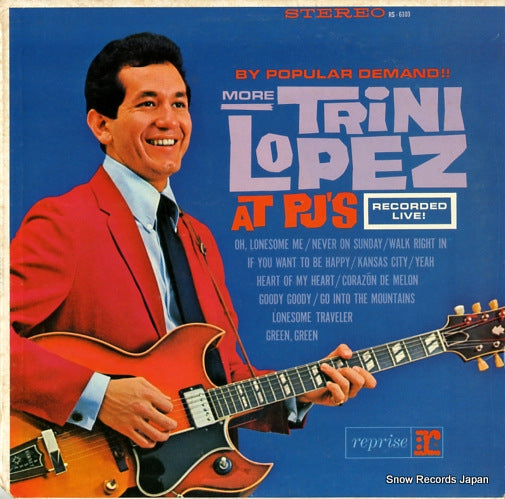 LOPEZ, TRINI by popular demand! more trini lopez at pj's RS-6103