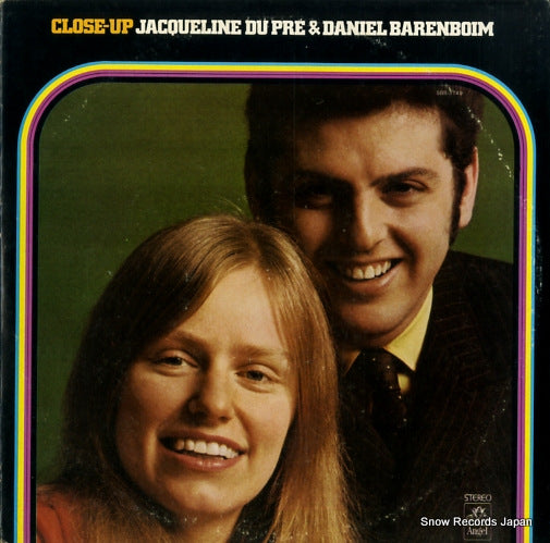 DU PRE, JACQUELINE,AND DANIEL BARENBOIM close-up SBB-3749