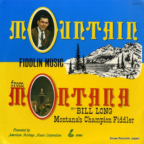 LONG, BILL mountain fiddlin music AH-401-14