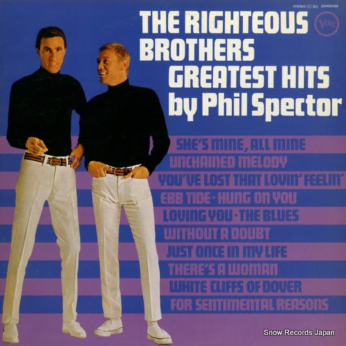RIGHTEOUS BROTHERS, THE greatest hits by phil spector 25MM0066