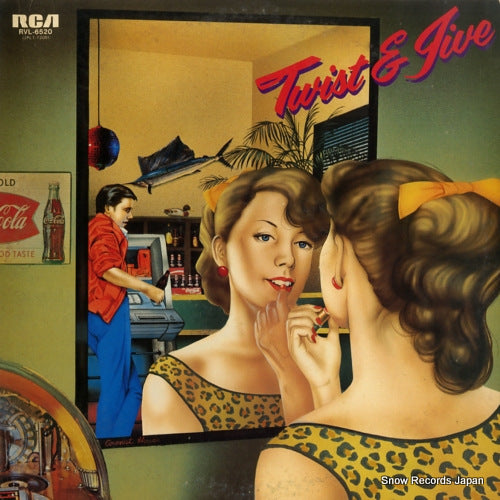 K, JOHNNY, AND THE HURRICANES twist & jive RVL-6520