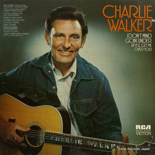 WALKER, CHARLIE i don't mind goin' under LSP-4737