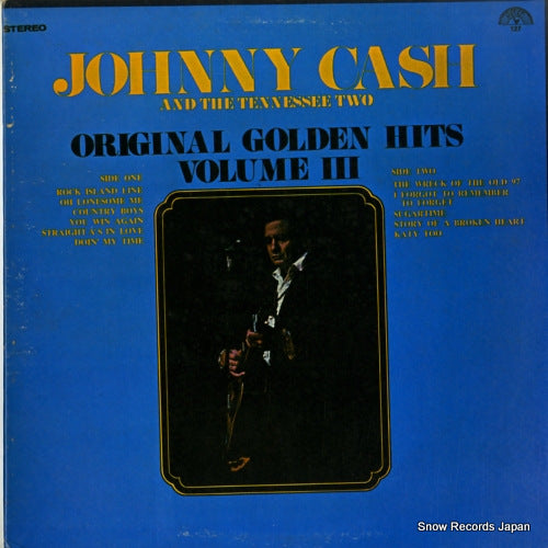 CASH, JOHNNY original golden hits volume iii SUN-127