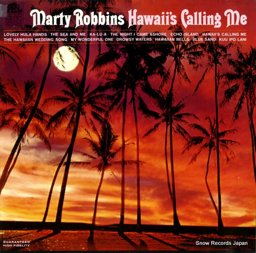 ROBBINS, MARTY hawaii's calling me BFX15123
