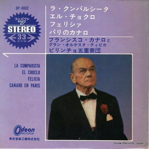 CANARO, FRANCISCO la cumparsita OP-4002
