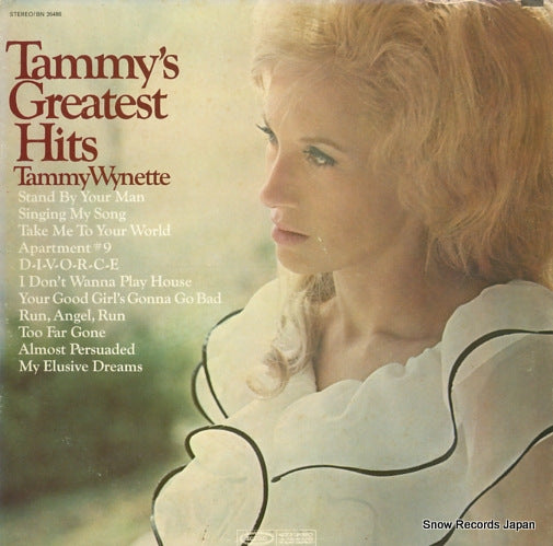 WYNETTE, TAMMY tammy's greatest hits BN26486