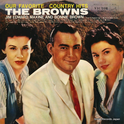 BROWNS, THE our favorite country hits RA-5277