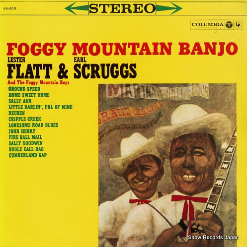 FLATT, LESTER, AND EARL SCRUGGS foggy mountain banjo YS-205