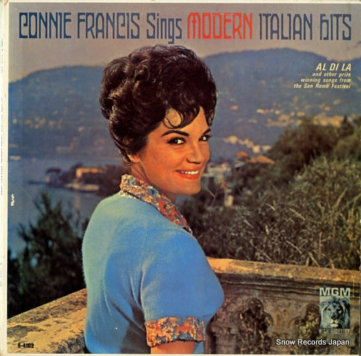 FRANCIS, CONNIE sings modern italian hits E4102