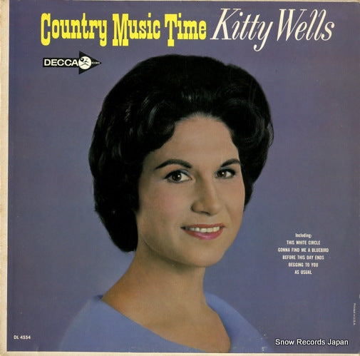 WELLS, KITTY country music time DL4554