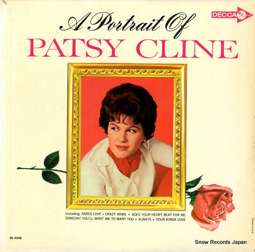 CLINE, PATSY a portrait of patsy cline DL4508