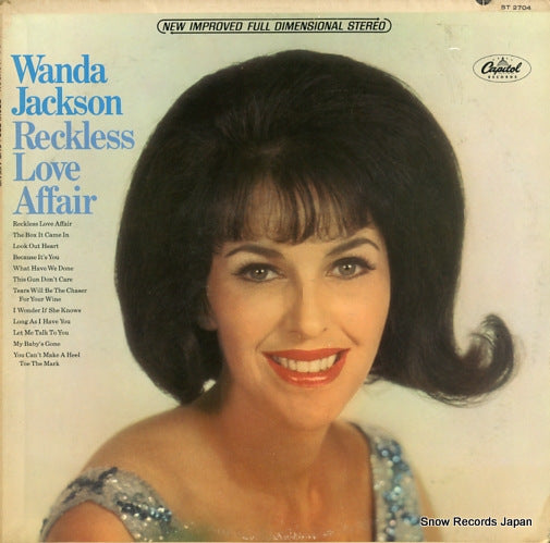 JACKSON, WANDA reckless love affair ST2704
