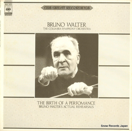 WALTER, BRUNO the birth of a perfomance XBAC91013