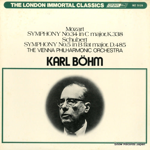 BOHM, KARL mozart; symphony no.34 / schubert; symphony no.5 MZ5129