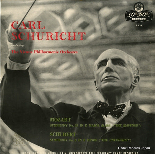 SCHURICHT, CARL mozart; symphony no.35 "the haffner" LC4