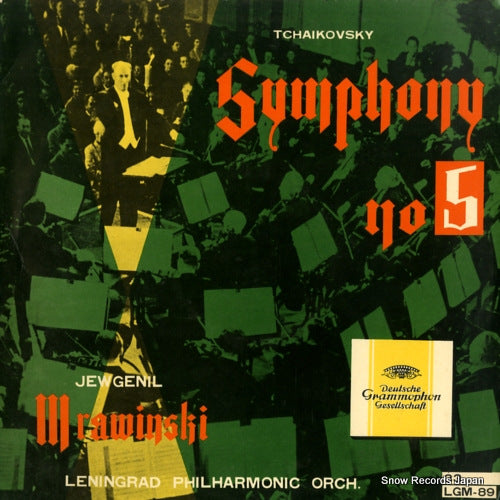 MRAWINSKI, JEWGENIL tchaikovsky; symphony no.5 LGM-89
