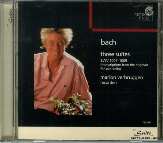 VERBRUGGEN, MARION bach; three suites bwv 1007-1009 HMT7907071
