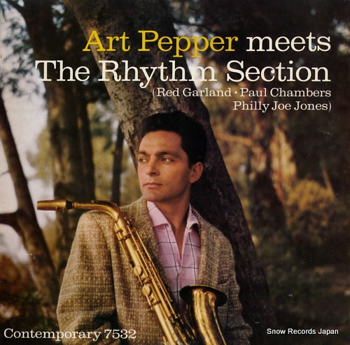 PEPPER, ART art pepper meets the rhythm section S7532