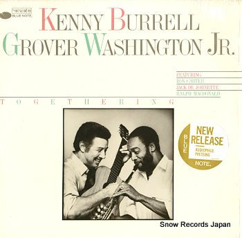 BURRELL, KENNY, AND GROVER WASHINGTON JR. togethering BT85106