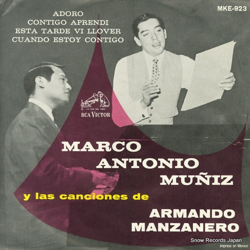 MUNIZ, MARCO ANTONIO cuando estoy contigo MKE-923