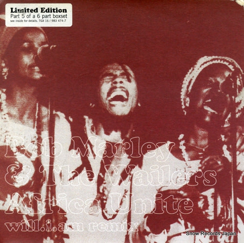 MARLEY, BOB, AND THE WAILERS africa unite will.i.am remix TGX16